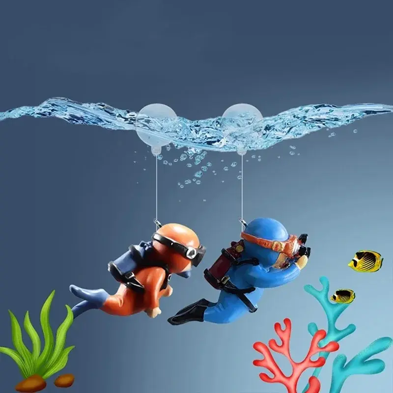 Aquarium Fish Popular - Fish Tank Diver Ornaments Landscape Decoration