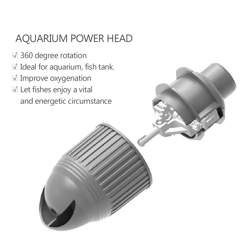 Powerhead Circulation Pump - Aquarium Power Head Fish Tank Wave