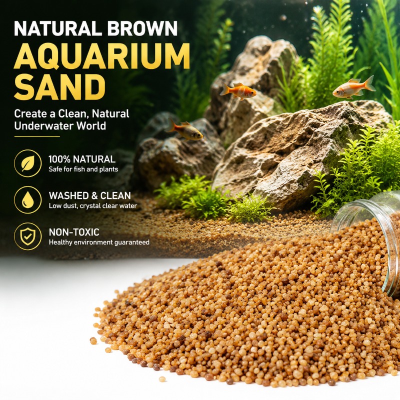 Aquarium Fish In Amazon - Rinse-free Fish Tank Base Sand Scenery