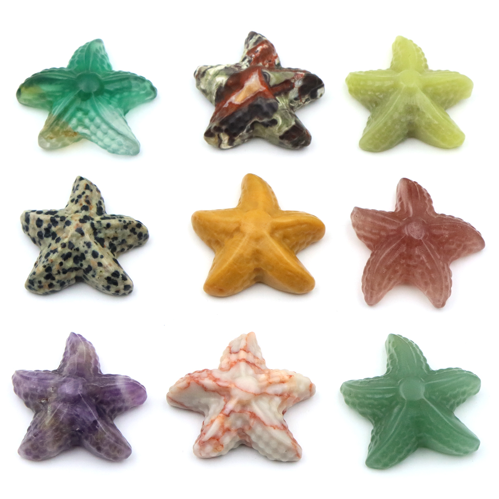 Aquarium Fish Usa - 35mm Starfish Shape Statue Marine Animal