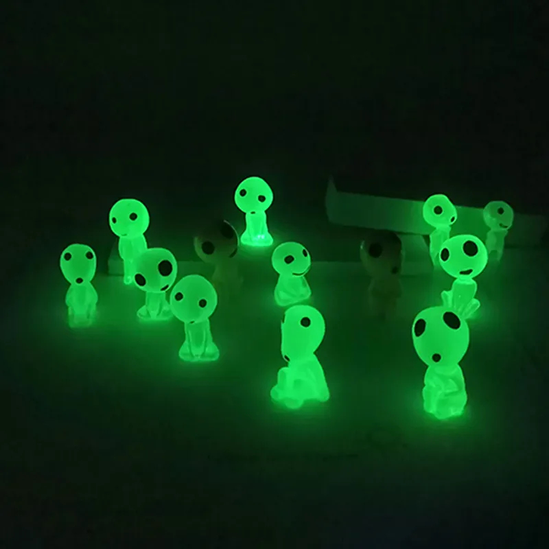 Aquarium Fish Bowl - Luminous Elves Mini Figures Fish Tank