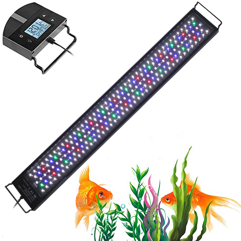 Aquarium Fish Lamp - Programmable 8 Colors Auto On Off