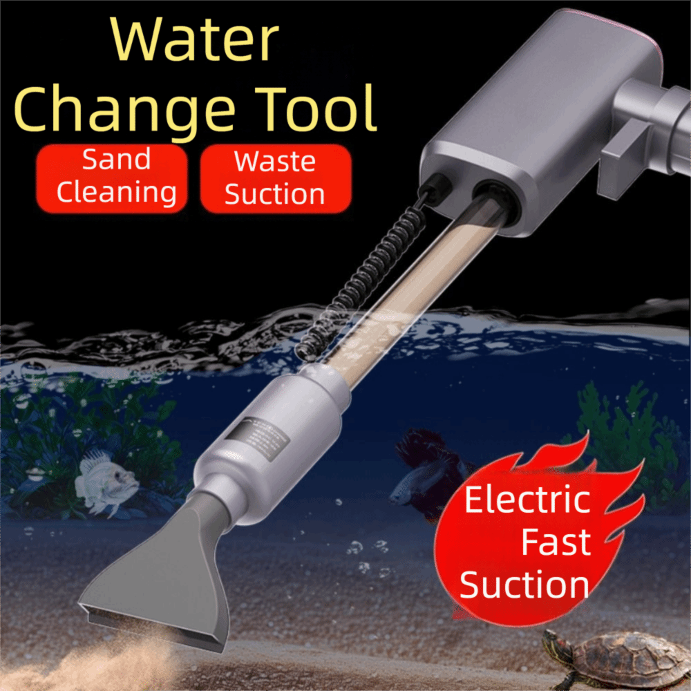 Aquarium Fish Electric - Automatic Automatic Aquarium Vacuum Electric Extremely