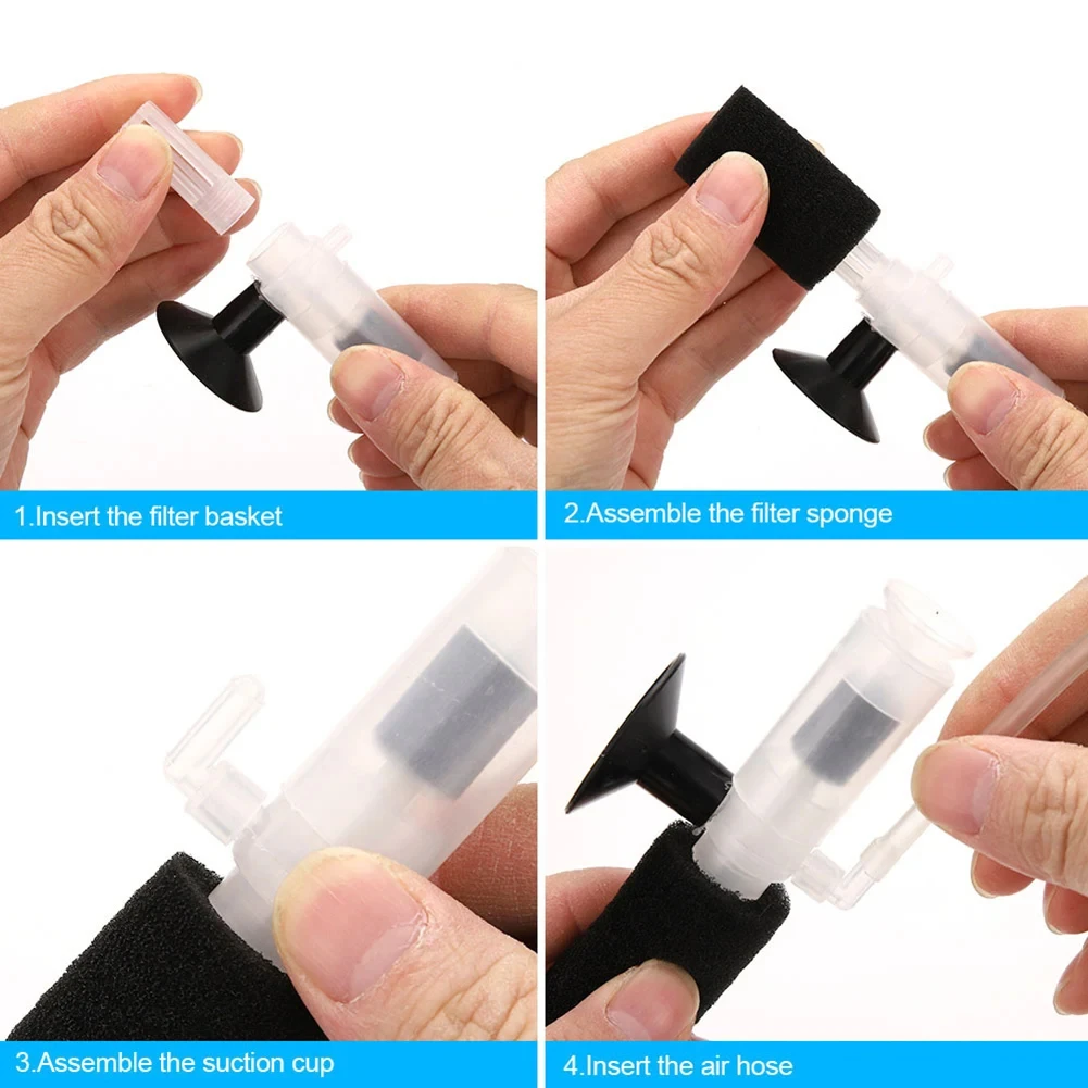 Fish tank small soundless pneu - Aquarium Fish Usa recension och pris