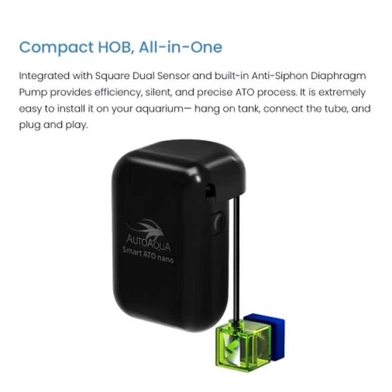 AUTOAQUA Smart ATO Nano HOB SA - Aquarium Auto Top Off recension och pris