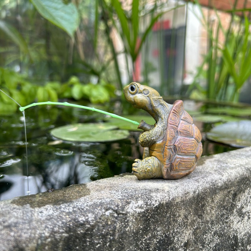 Turtle fishing fish tank aquar - Aquarium Fish Bowl recension och pris