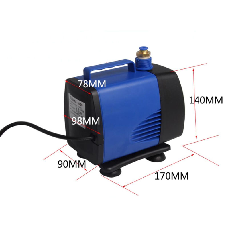 5M head, 5000L/H flow, 150W -  - Powerhead Circulation Pump recension och pris