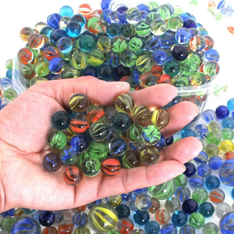 50Pcs 14mm Colorful Glass Marb - Aquarium Fish Bowl recension och pris