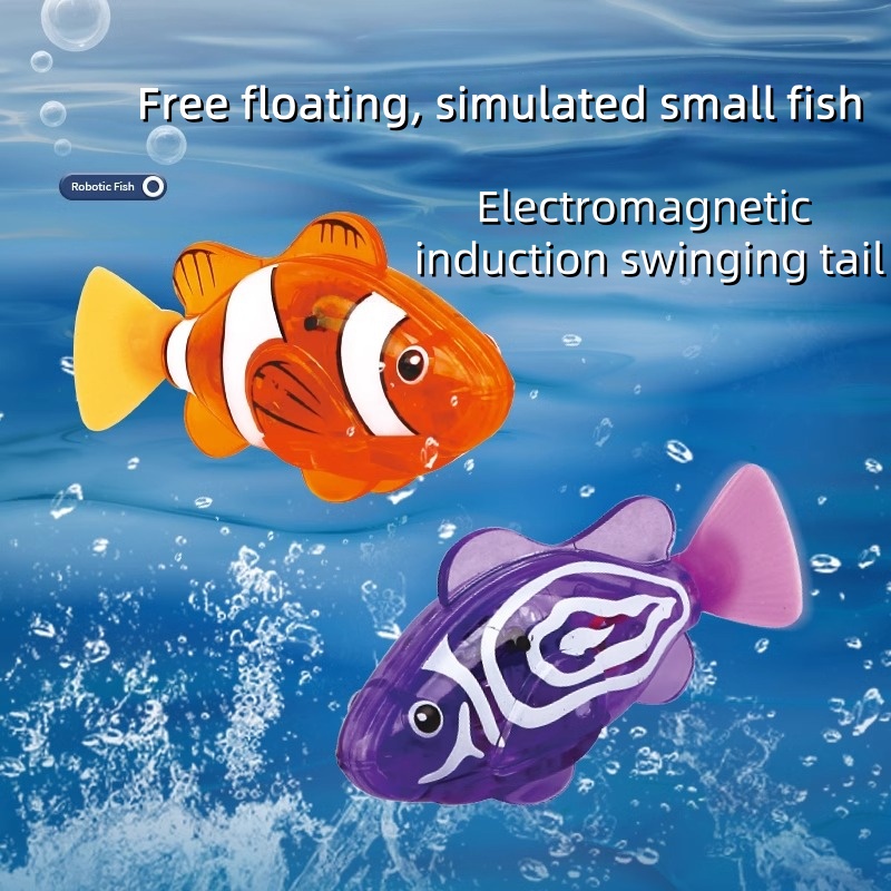 Baby Bath Light-Up Sensor Elec - Aquarium Fish Electric recension och pris