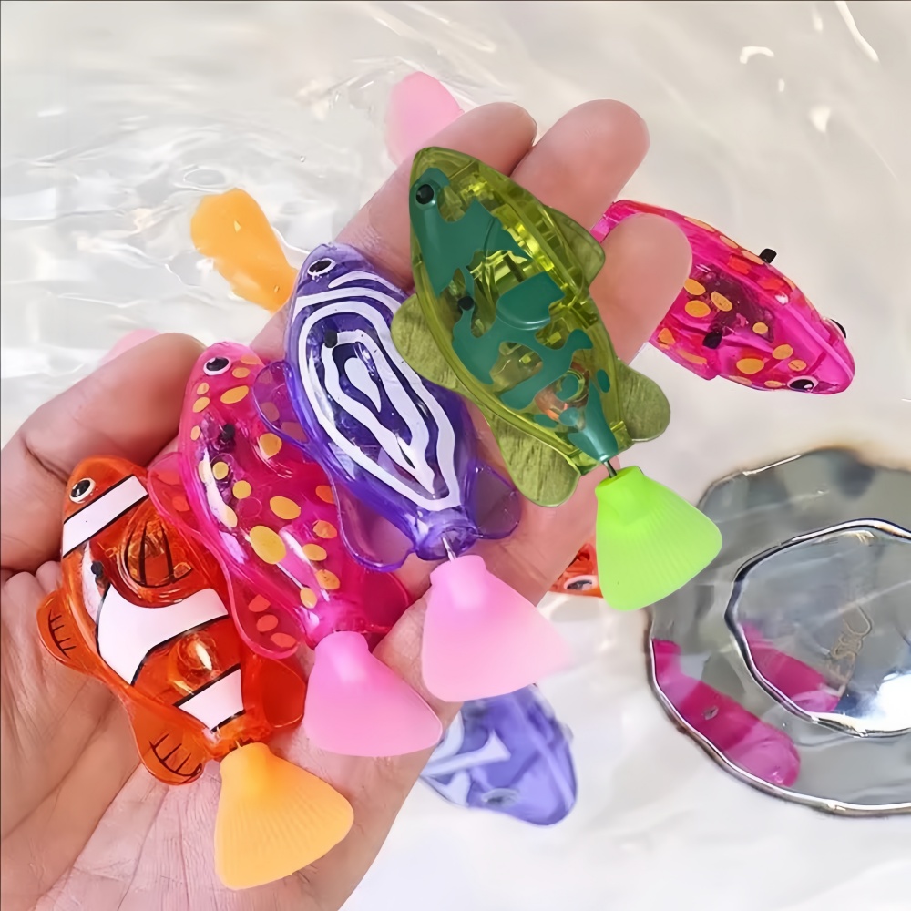 Baby Bath Light-Up Sensor Elec - Aquarium Fish Electric recension och pris