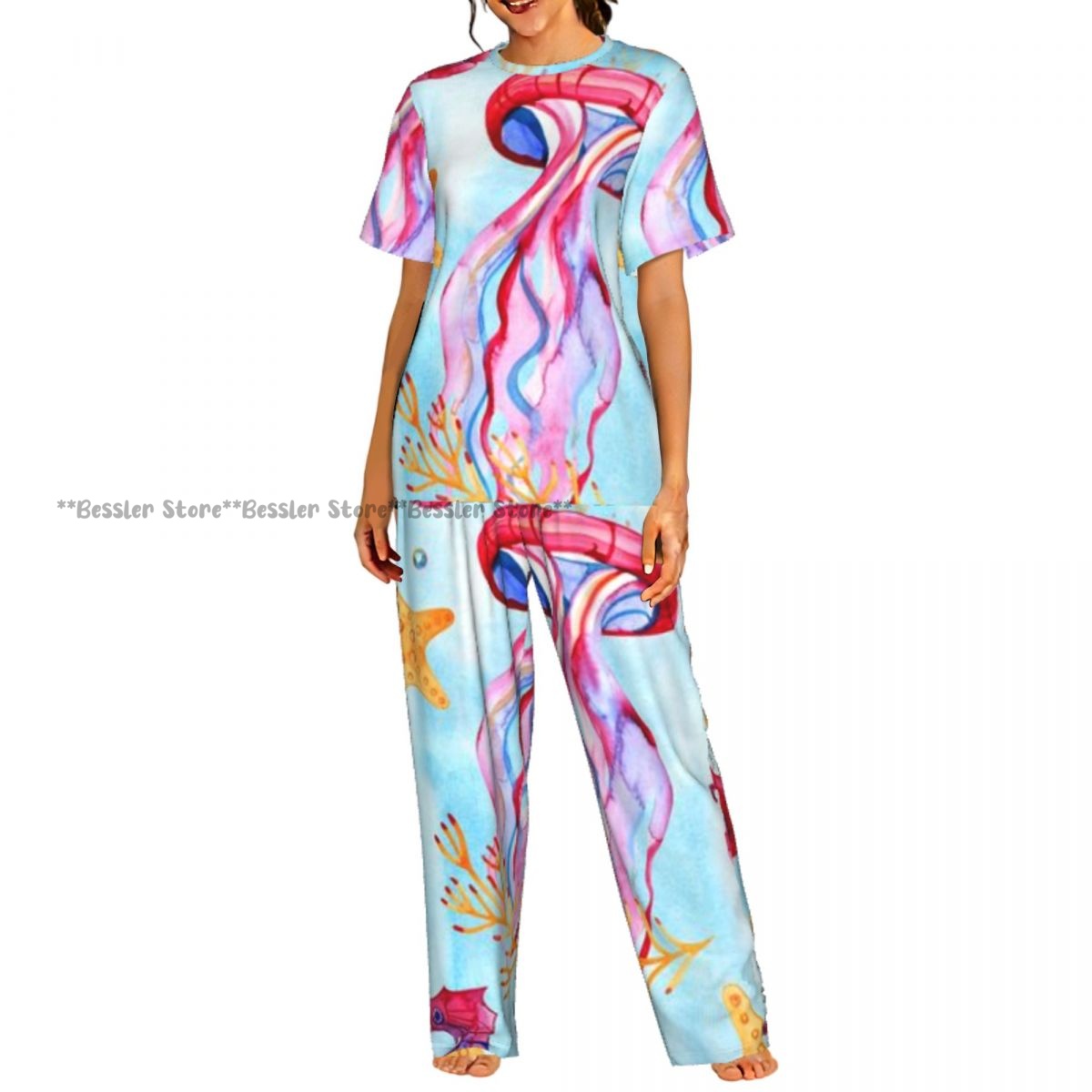 Women's 2-piece set Tropical A - Aquarium Fish Exotic recension och pris