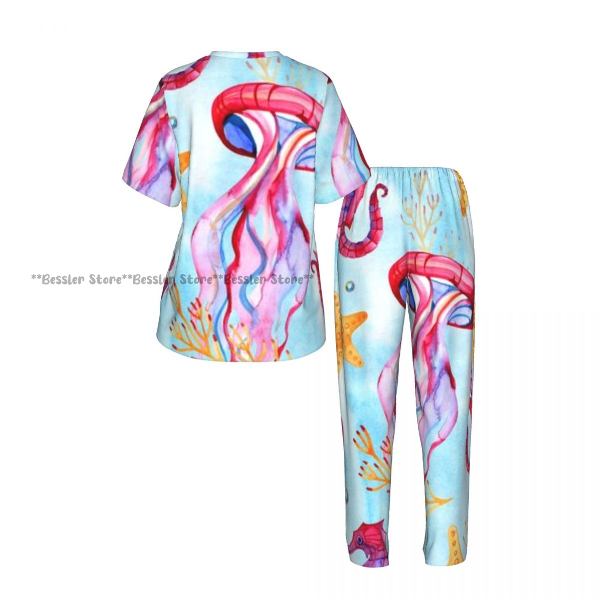 Women's 2-piece set Tropical A - Aquarium Fish Exotic recension och pris
