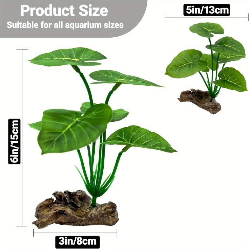 1pc Artificial Aquarium Plants - Aquarium Fish Low Maintenance recension och pris