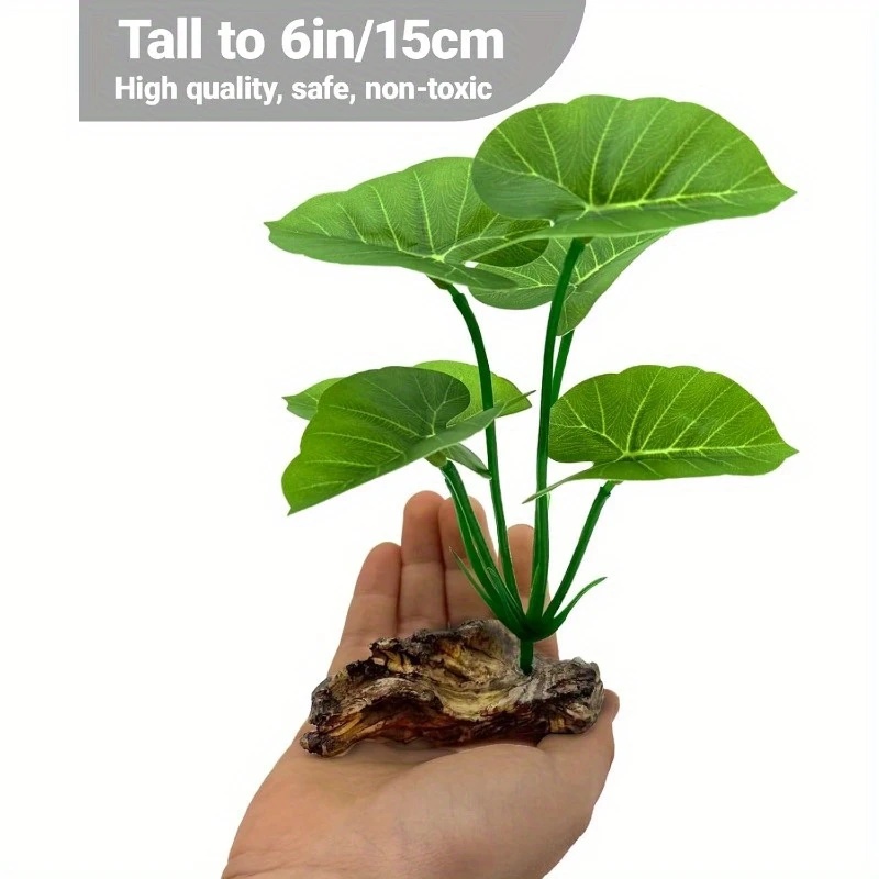 1pc Artificial Aquarium Plants - Aquarium Fish Low Maintenance recension och pris