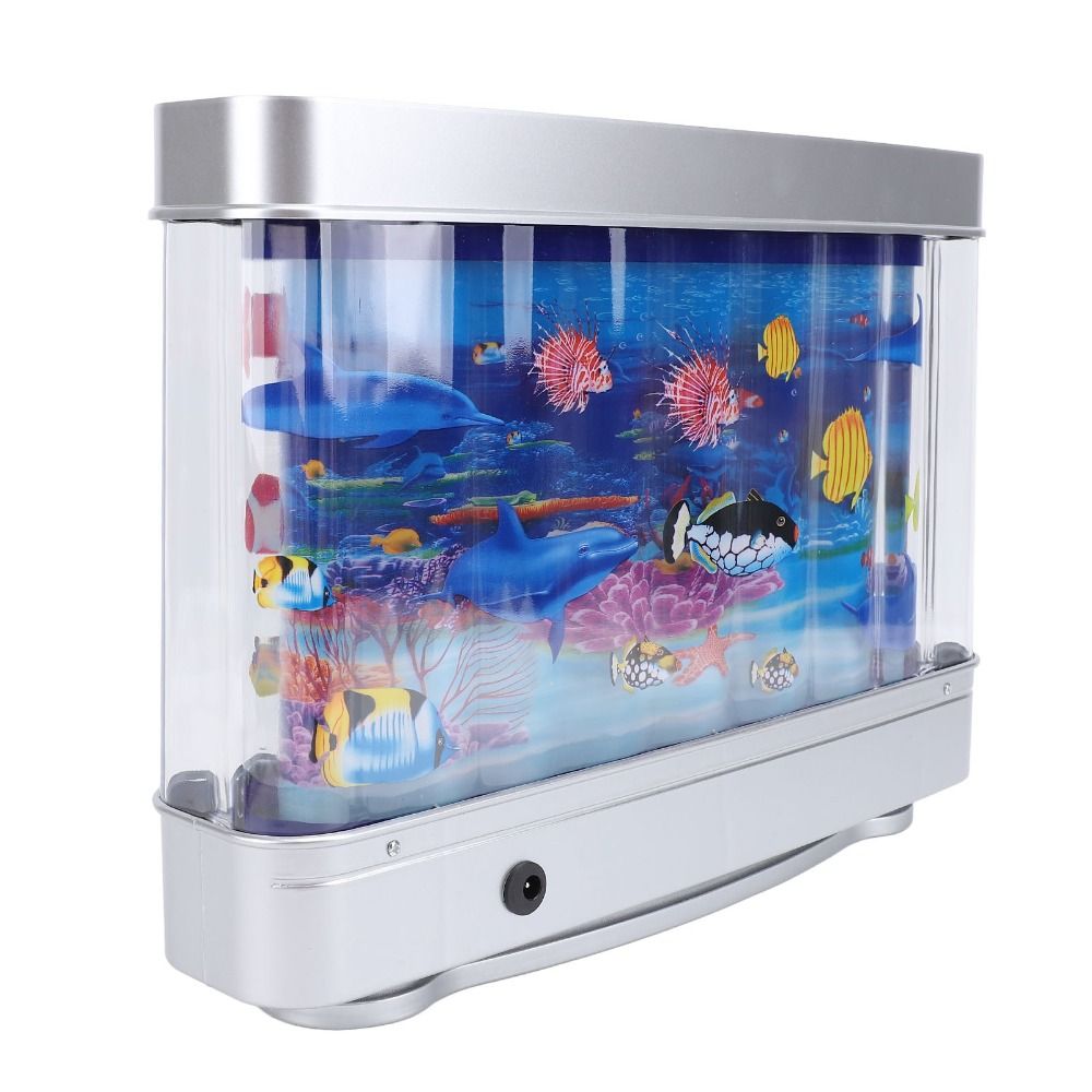 ​Relaxing​ LED Fake Fish Tank  - Aquarium Fish Exotic recension och pris