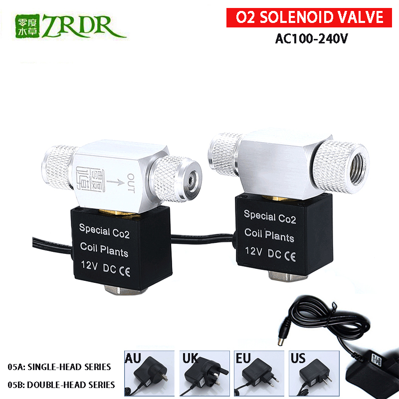 ZRDR Aquarium Co2 Solenoid Val - Aquarium Fish Electric recension och pris