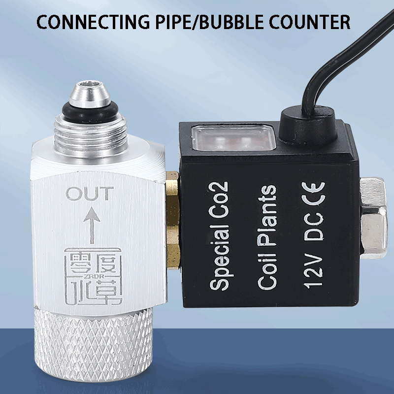 ZRDR Aquarium Co2 Solenoid Val - Aquarium Fish Electric recension och pris