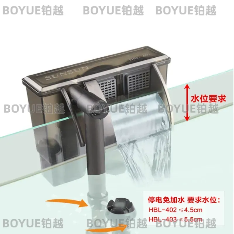 Wall Mounted Aquarium Filter 3 - Powerhead Circulation Pump recension och pris