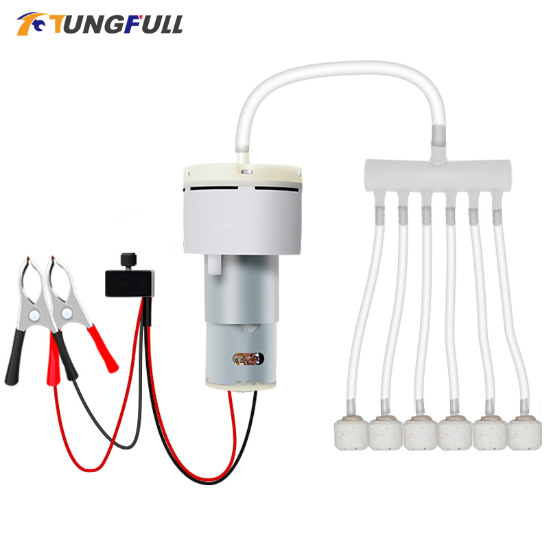 Mini Air Pump DC 12V Oxygen Pu - Aquarium Fish Electric recension och pris