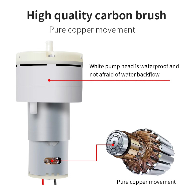 Mini Air Pump DC 12V Oxygen Pu - Aquarium Fish Electric recension och pris