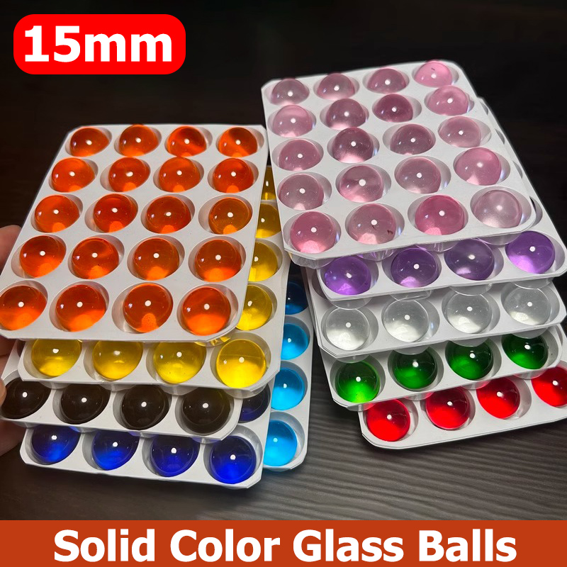 10/20pcs Solid Color Glass Bal - Aquarium Fish Bowl recension och pris