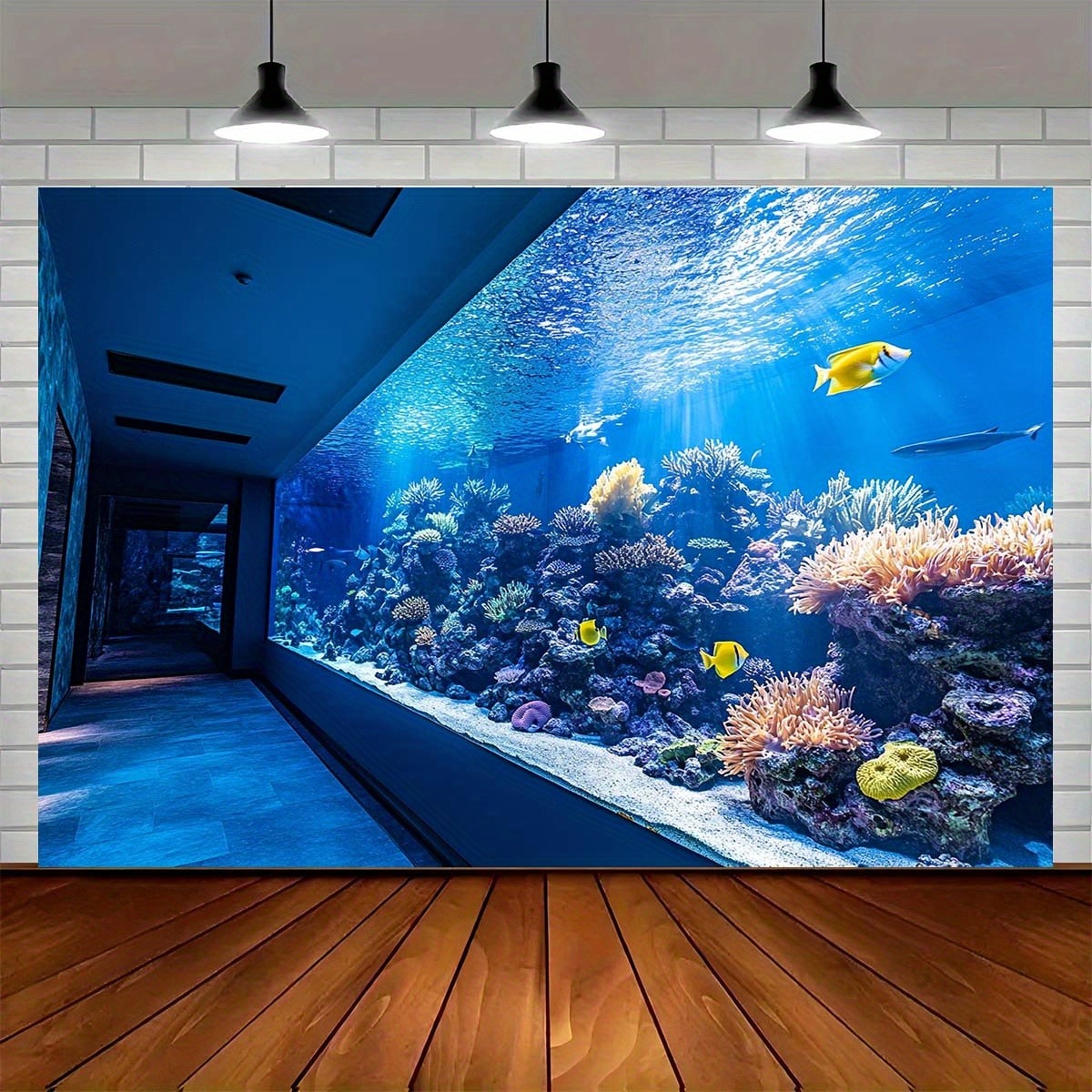 Vibrant Underwater Aquarium Ta - Aquarium Fish Bowl recension och pris