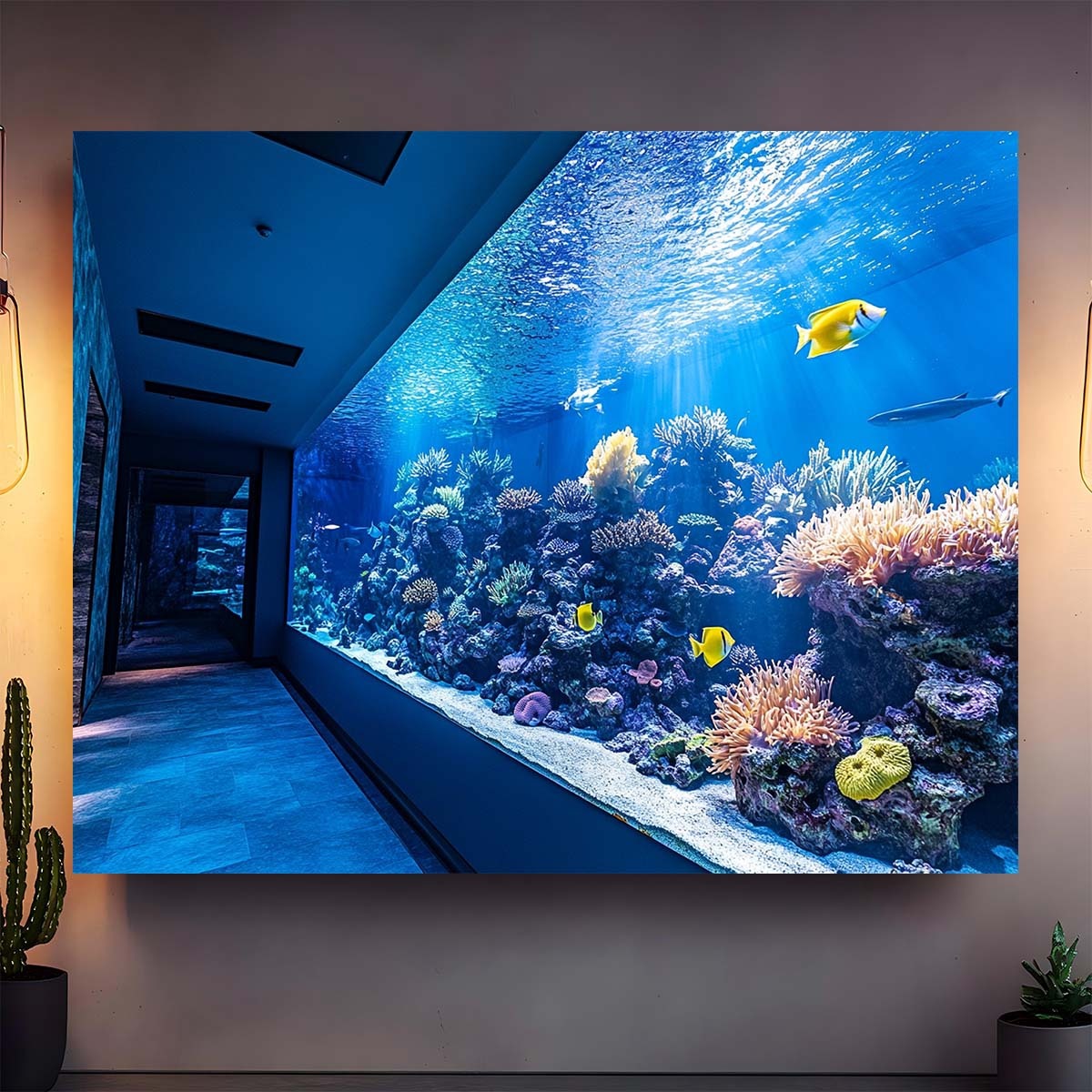 Vibrant Underwater Aquarium Ta - Aquarium Fish Bowl recension och pris