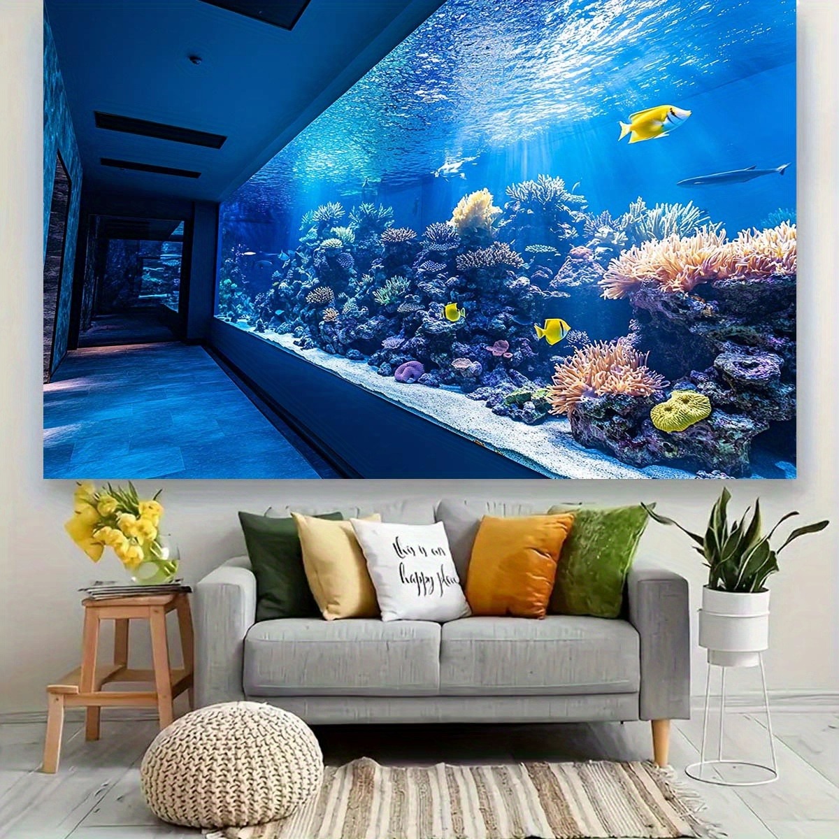 Vibrant Underwater Aquarium Ta - Aquarium Fish Bowl recension och pris