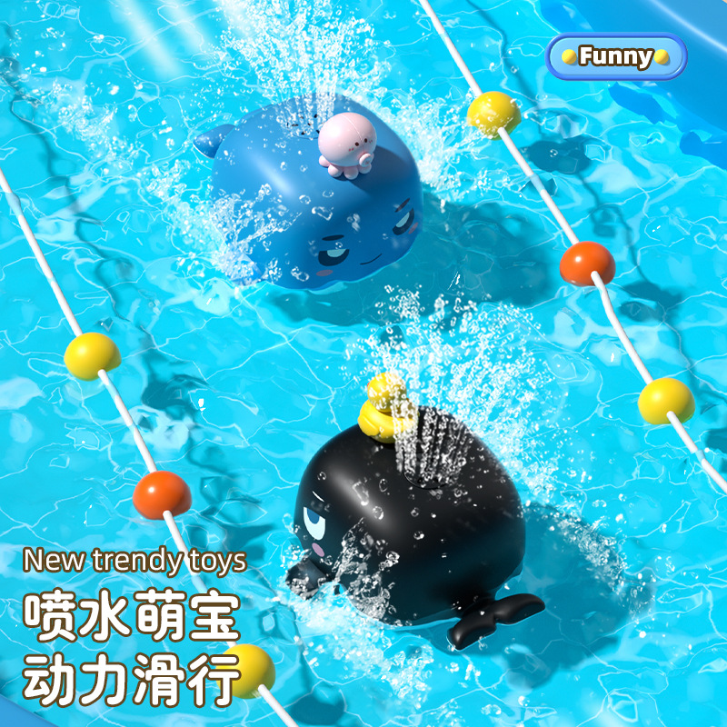 Electric Water Spray Whale Toy - Aquarium Fish Electric recension och pris