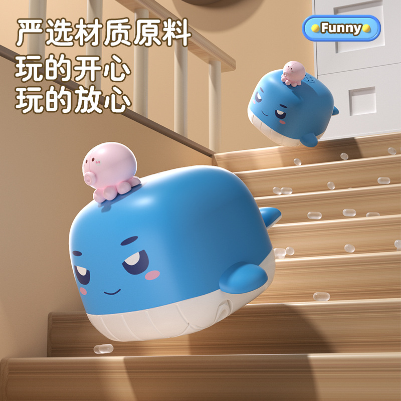 Electric Water Spray Whale Toy - Aquarium Fish Electric recension och pris
