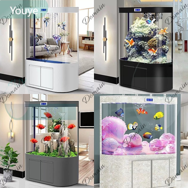 ZL Large Fish Tank Living Room - Aquarium Fish Low Maintenance recension och pris