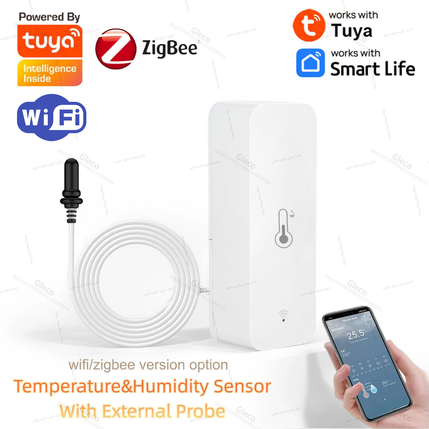 Tuya Wifi Zigbee Temperature a - Aquarium Fish Bowl recension och pris