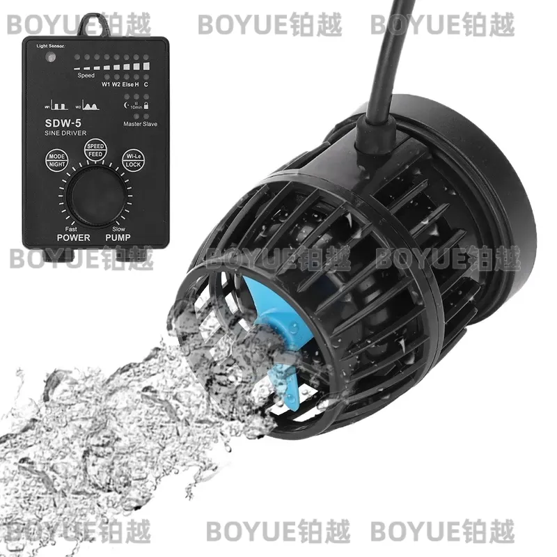 WiFi Aquarium Wave Maker Silen - Powerhead Circulation Pump recension och pris