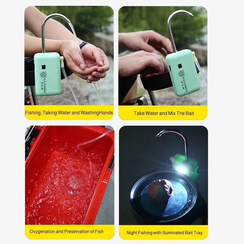 Portable USB Rechargeable Elec - Aquarium Fish Electric recension och pris