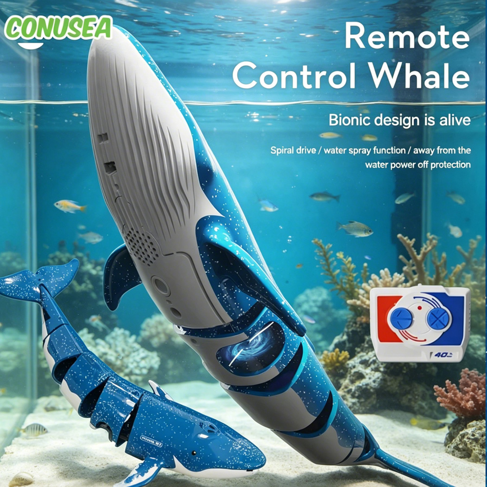 RC submarine Underwater Whales - Aquarium Fish Electric recension och pris
