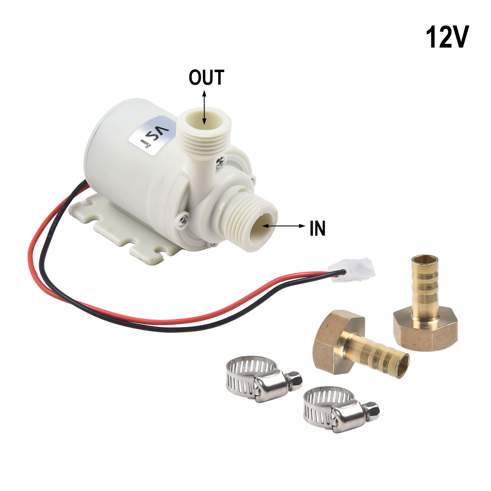 12V DC Solar Water Heater Circ - Powerhead Circulation Pump recension och pris