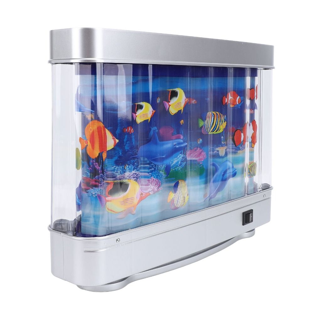 ​Relaxing​ LED Fake Fish Tank  - Aquarium Fish Exotic recension och pris