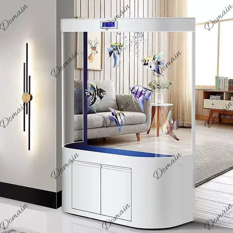 B80 Large Fish Tank Living Roo - Aquarium Fish Low Maintenance recension och pris