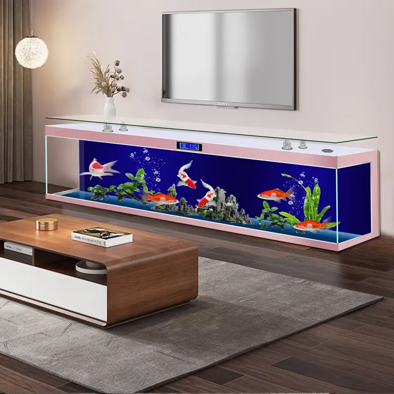 Square TV Stand Fish Aquarium  - Aquarium Fish Low Maintenance recension och pris