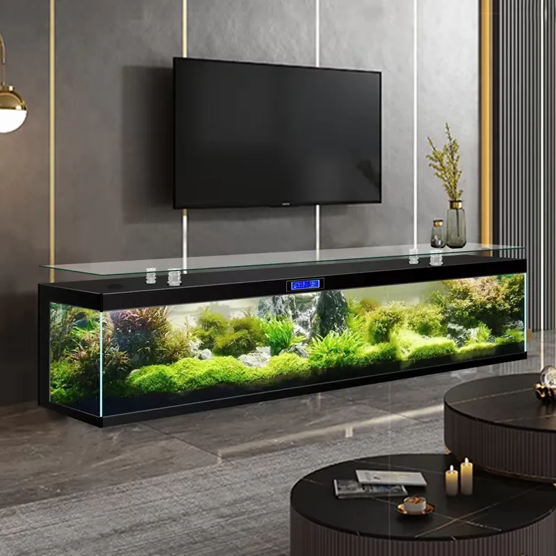 Square TV Stand Fish Aquarium  - Aquarium Fish Low Maintenance recension och pris