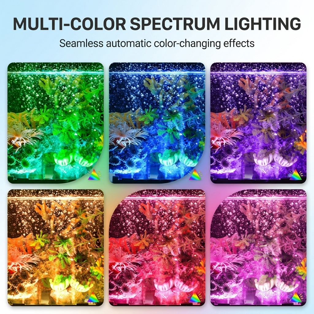 USB LED Aquarium Air Bubble Li - Aquarium Fish Lamp recension och pris