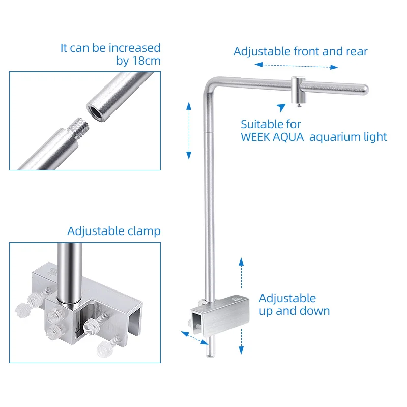 Week Aqua Light Stand Universa - Aquarium Fish Lamp recension och pris